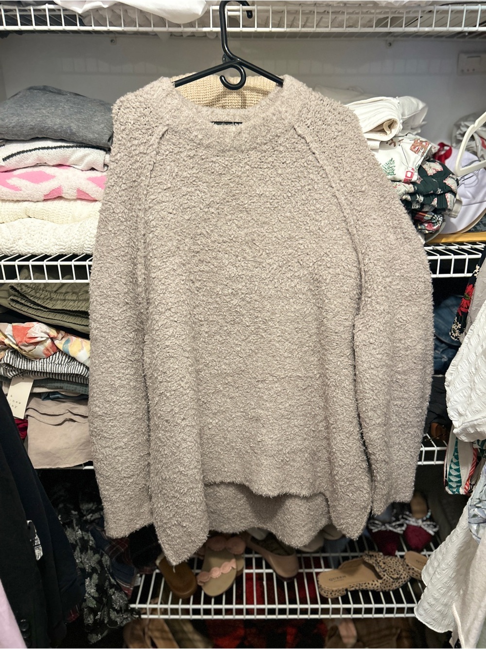 Free People Oversized Sweater Dress - Picture 2 of 7